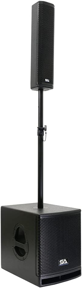 Seismic Audio Direct Stock Discount Apex 10s Powered Column Array 700 System Pa