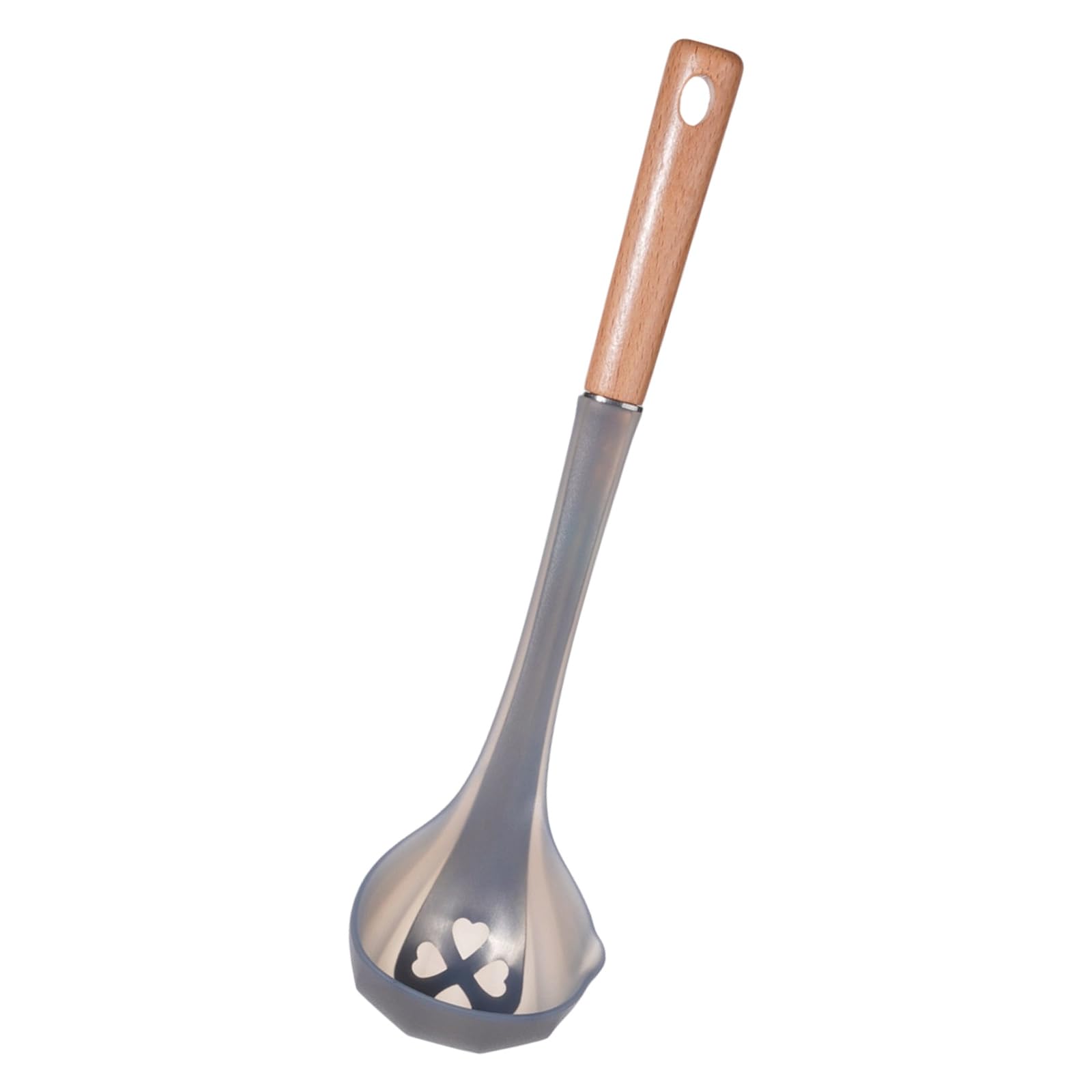 TQUXNGA Multipurpose Silicone Rice Spoon Cooking Spatula with Wooden Handle for Nonstick Pan Heat Cooking Equipment