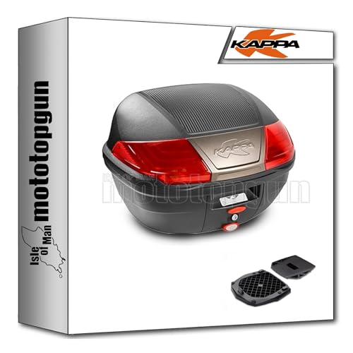 Top case Kappa K400N et support KR6711 pour vos trajets en Aprilia SR GT