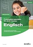  Freiarbeitsmaterialien für die 5. Klasse: Englisch: alle grammatischen Schwerpunkte - drei Differenzierungsstufen - flexibel einsetzbar (Differenziert üben - Sekundarstufe)