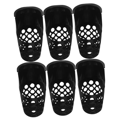 Bolsa de plástico para mesa de billar Toyvian negra de 6 piezas con instalación fácil