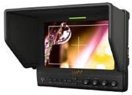 Professional Monitor Lilliput 7'' 663OP 2 Generation Color LCD Monitor TFT/Input Signal: HDMI, YPbPr, Composite, Audio (L/R), Tally / QM91D F970 Battery Plate/Resolution: 1280×800