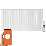 SolAire Smart WiFi Oil-Filled Electric Radiator + Timer, Voice Control, Wall Mounted or Portable