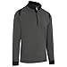 Callaway Golf Mens Soft Touch Blocked Sweater - Black Heather - L