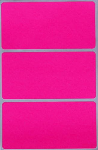 Royal Green Moving Stickers (102 mm x 51 mm) Color Coding Labels in 5 Assorted Neon Colors 4 inch x 2 inch - 30 Pack