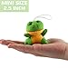 YeoNational&Toys Püschtier Kuscheltier 32 Stück kleine Tiere Schlüsselanhänger Kinderparty Spielzeug Set Geschenk für Jungen Mädchen Kinder Baby