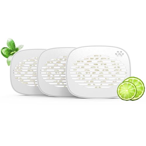 3Pcs Robertet Fragrance Boxes for PetSnowy Snow+ Automatic Cat Litter Box - Litter Box Odors Remover - Pomelo
