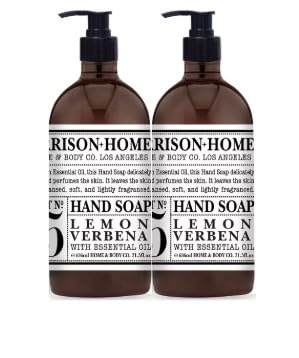 Garrison + Home Hand Soaps - Lemon Verbena - 21.5 fl oz/2pk