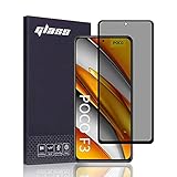 FiiMoo Protector de Pantalla Privacidad Compatible con Xiaomi Poco F3, Anti Espía Cristal Templado [Cobertura Completa] [Dureza 9H ] Privacy Vidrio Templado para Xiaomi Poco F3