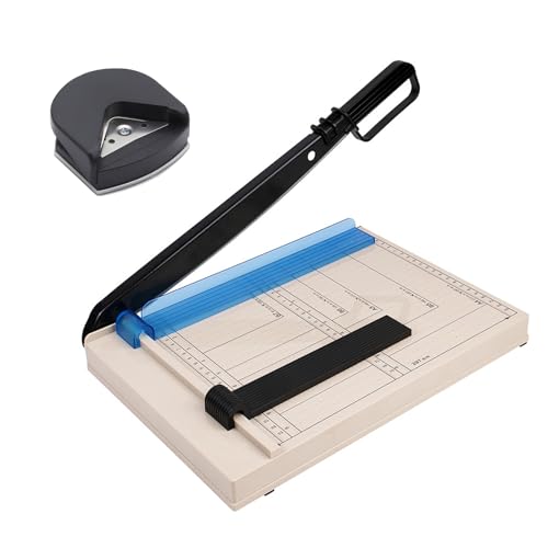 Massicot guillotine 30,5 cm coupe-papier 12 feuilles pour loisirs créatifs et bureau