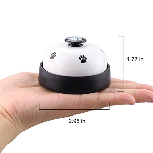 Dog Training Bell, Comsmart Set of 2 Dog Puppy Pet Potty Training Bells, Dog Cat Door Bell Tell Bell with Non-Skid… - Image 6