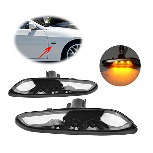 Clignotant latéral E82 E88 E60 E61 E90 E91 E92 feu de position ambre accessoires - 3
