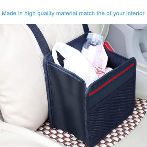 Image of SHIBUI Car Backseat Organizer & Trash Bag - Waterproof, Anti-Slip, Multi-Compartment Storage for Toys, Tools, Snacks - Hanging Back Seat Utility Bag for Car, SUV, Truck.