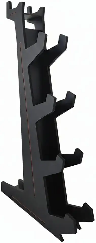 Suporte Vertical para 4 Controles de Videogame, Compatível com Xbox e PS5, MDF Preto 49x28cm