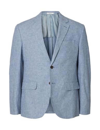 Blazer bleu clair Selected Femme Malik veste costume homme taille 54 chic