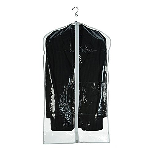 3 Garment Suit Bags 24"x 54" Zipper Coat Dress Storage Travel Protector Carrier2