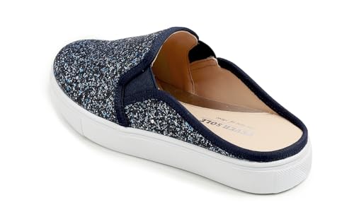 Image of FEVERSOLE Women's Sport Mules Slip On Loafers Fashion Backless Sneakers
