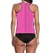 Sweat Vest Waist Trainer for Women Weight Loss Neoprene Sauna Slimming Vest with Adjustable Waist Trimmer Belt