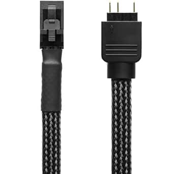 Aazon.co: CRJ 4-Pin RGB Lighting Extension Cable For Corsair - 24