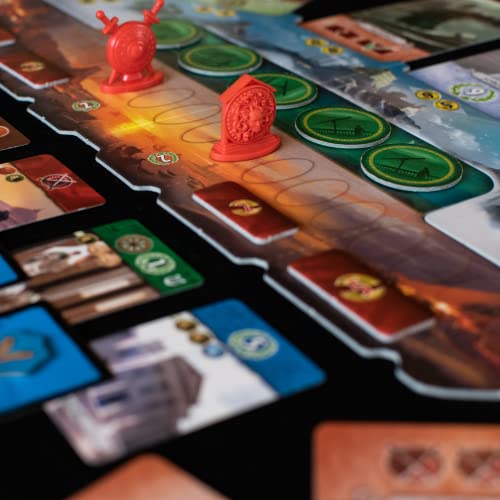 Galápagos, 7 Wonders Duel: Panteão (Expansão), Jogo de Tabuleiro de Estratégia, 2 jogadores, 30 min