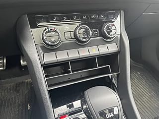 Z.MYUKI Akcesoria do konsoli środkowej, do Skoda Kodiaq Karoq 2017-2022, 2023, do konsoli środkowej, schowek, skrzynka do przechowywania