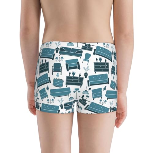 Boys' Cotton Boxer Brief Soft Underwear-Modern Furniture3