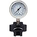 0-100 psi GFPP Gauge Guard with 2.5inch SS Gauge with FKM Diaphragm