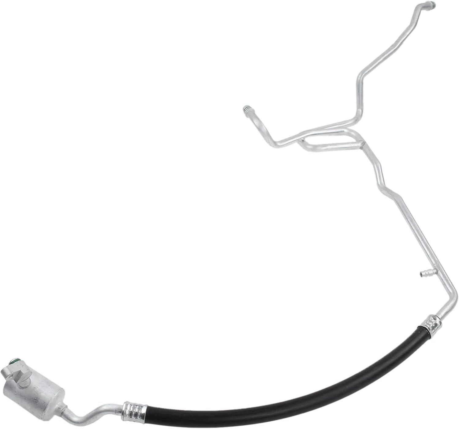 A-Premium A/C Suction Hose Assembly Compatible with Toyota Sienna, 2007 2008 2009 2010, 3.5L, DOHC, with Rear A/C, Compressor to Evap