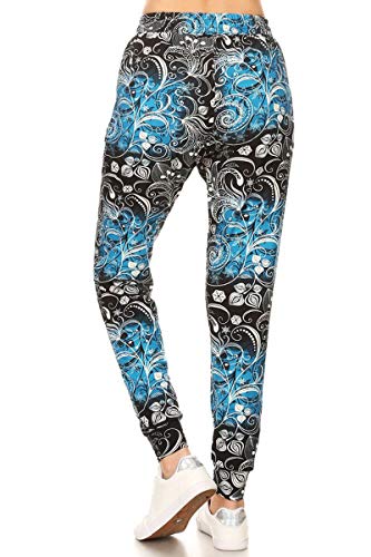 Image of Leggings Depot Premium Jogger Women's Popular Print High Waist Track Pants(S-XL)