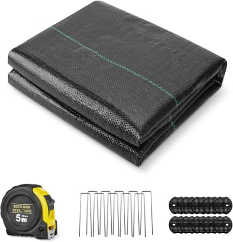 Heavy Duty Landscape Fabric with Pegs and Gaskets