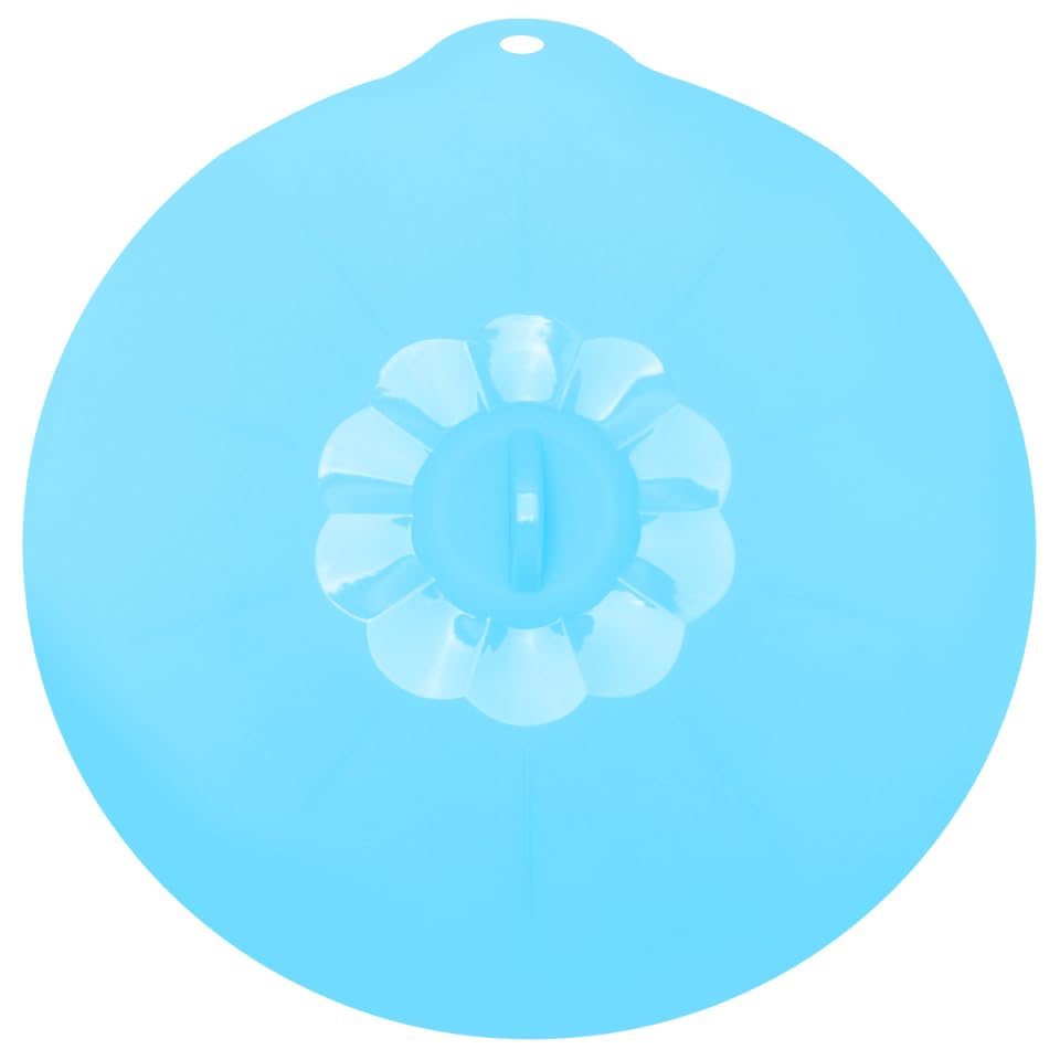 Couvercle en silicone de 30 cm idéal pour protéger vos bols et poêles de la poussière