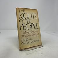 The rights of the people;: The major decisions of the Warren Court (An Ariel book) 0374362793 Book Cover