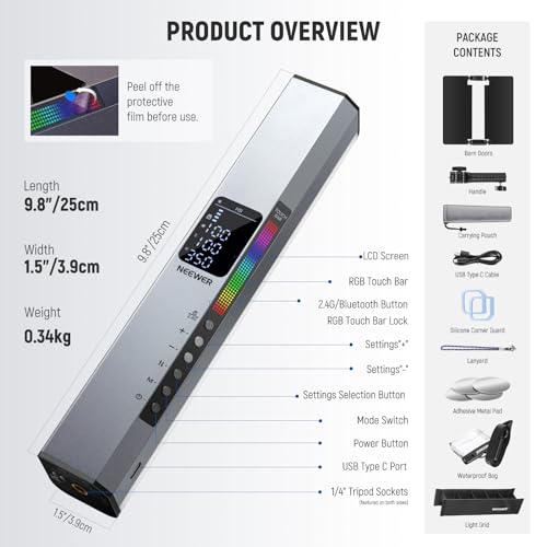 NEEWER RGB1 スティックライト の商品画像 8