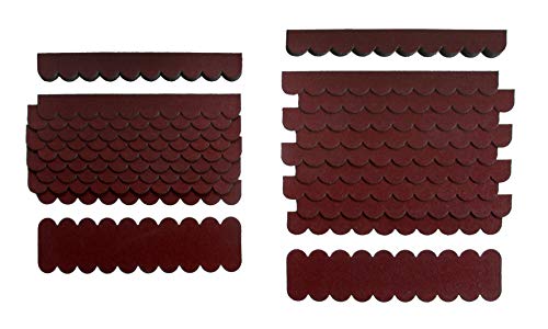 crash-marek, Mini Dachschindeln,Weinrot,Dachpappe,Vogelhaus,Kaninchenstall,Geräteschuppenüberdachung,Betonsäulenüberdeckung,Sandkastendächer,Hundehütte,Briefkasten,Vordach,Spiel