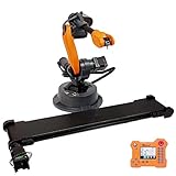 wlkata Mirobot 6DoF Mini Industrial Robot Arm Professional Kit Plus Conveyor Belt Set Programmable Robot Arm Light Professional Desktop Robot Arm Plus Conveyor Belt Set for K12 Or 3D Printer
