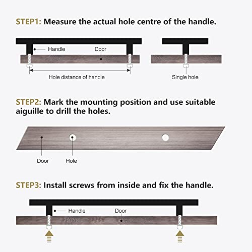 Bonkudoo Glass Crystal Drawer Pulls 5 Inch, Champagne Bronze Cabinet Pulls Brass Cabinet Handles（128Mm,5 Pack） #TOP7