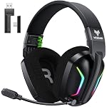WESEARY – WESEARY Gaming Headset Wireless mit Mikrofon für PS5 PS4 PC 