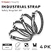 Titan Industrial Straps – Strong & Simple Tie-Downs for Construction (Welders, DIY Home) & 1st Responders – 3 Year Warranty, Batch Tested – 70 lb. Working Load, 30