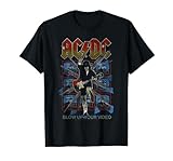 Officiel AC/DC Blow Up Your Video Musique Rock Groupe T Shirt, Homme, Noir, L