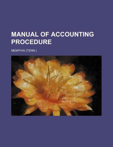 Manual of Accounting Procedure