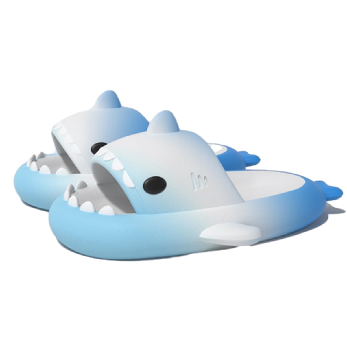 Chanclas de Playa para Niña Niño Tiburón Zapatillas de Ducha Antideslizante Tigre Zapatos de Piscina Sandalias Ligero Verano Shark Slippers