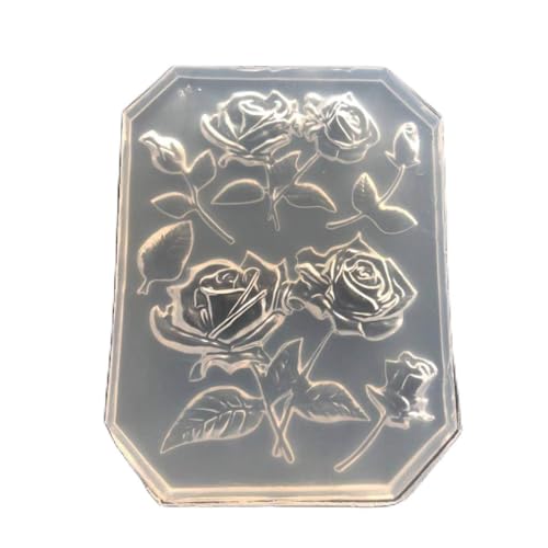 Silicone Mold for DIY Keychain Necklace Epoxy Resin Jewellery Making