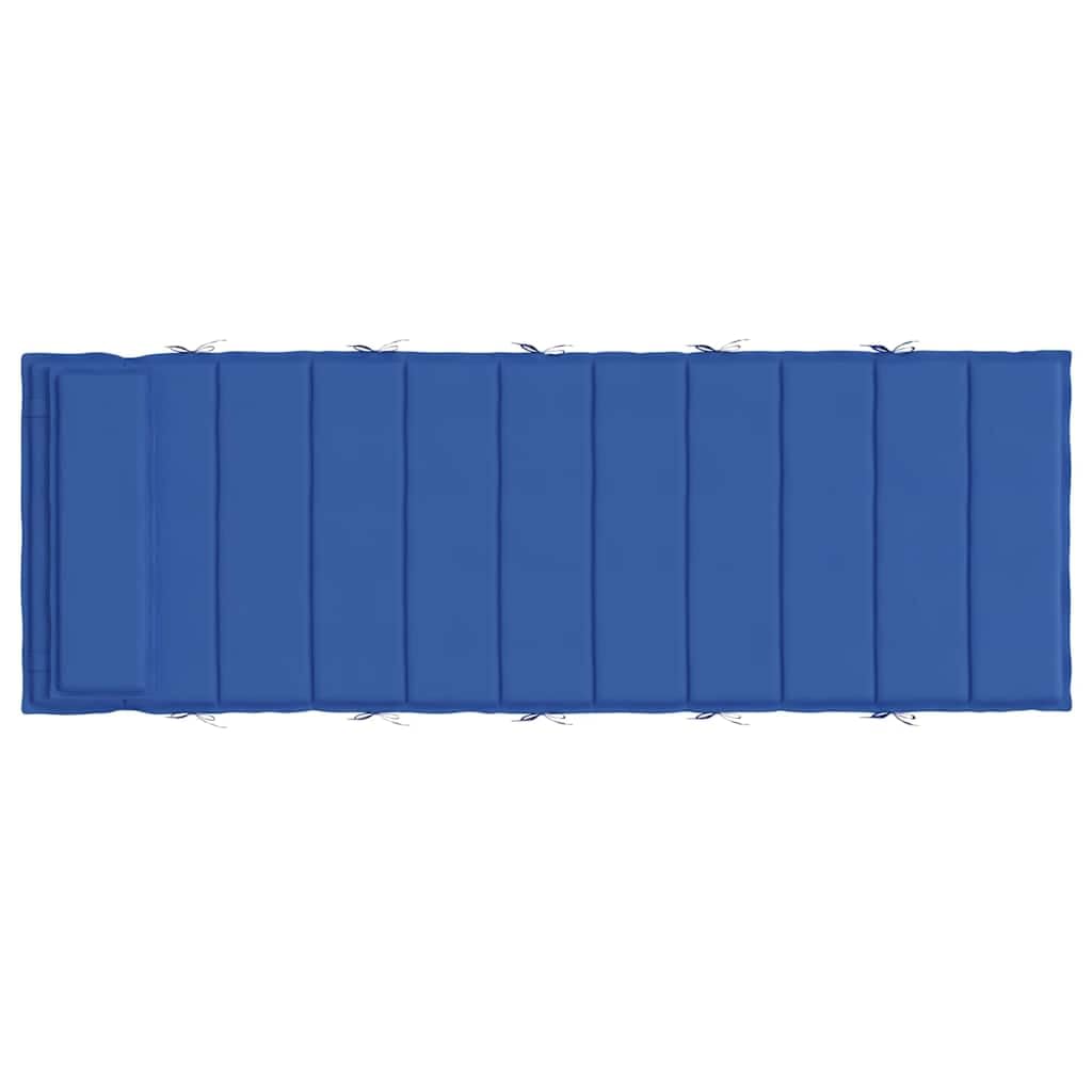 Cuscino per Lettino Prendisole 180x60x4 cm Blu Reale | Ideale per giardino, balcone e piscina. Imbottitura morbida e tessuto Oxford resistente per il relax all'aperto.