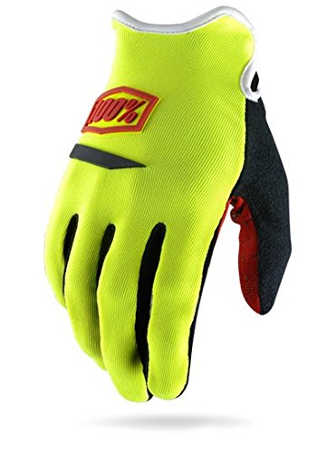 100% Unisex-Adult Speedlab (10008-004-13)"RIDECAMP Glove Neon Yellow-X-Large