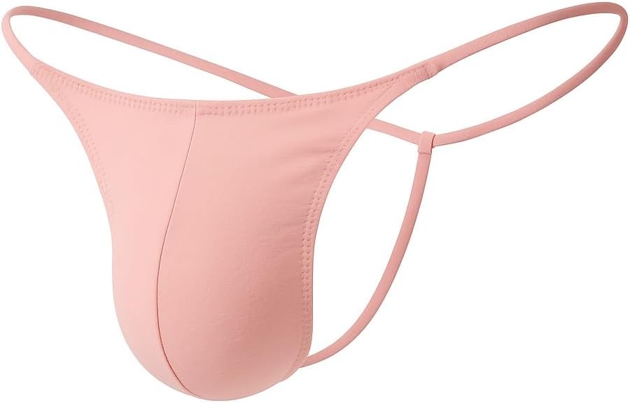 Seamless Cotton Men's G-String & Thong - Ultra Thin Travel Underwear - Image 6