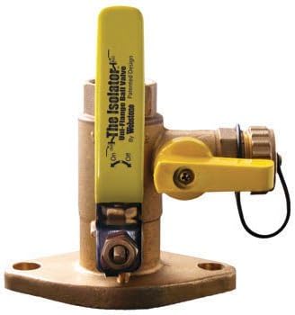 Webstone 40415 1-1/4" IPS Isolator Flange w/ Drain