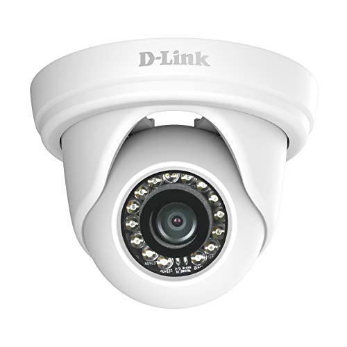 D-Link DCS-4802E Mini Dome Überwachungskamera (Aufnahmen in Full-HD-Qualität, für Innen- und Außenbereich, Tag und Nacht)