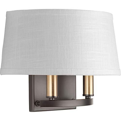 Image of Progress Lighting Cherish Collection Two-Light Wall Sconce, Bronze