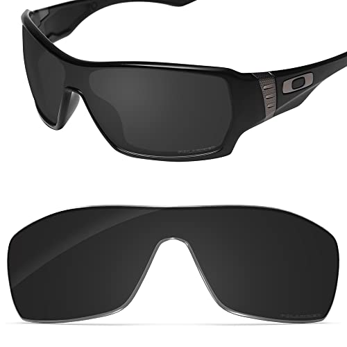 Image of Performance Replacement Lenses Compatible with Oakley Offshoot OO9190 Polycarbonate Polarized Etched-Carbon Black