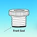 5844-58 - PTFE Adapter - Adapter, Tubing to Ace-Thred, Ace Glass Incorporated - Each